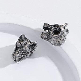 Sélection de perles avec gravures et formes diverses en acier inoxydable de 'haute qualité' pour la création de bracelets, colliers, Mala... De 8 à 20 millimètres - 23 Modèles au choix vendu à l'unité ou par 5 pièces !