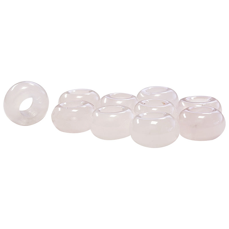 Perles en pierres naturelles de 14 millimètres de diamètre avec un trou d'environ 6 mm. Parfait pour vos projets de bijoux, macramé. Disponible en Sodalite, Œil de Tigre, Quartz Rose, Aventurine, Onyx, Cornaline ou bien en assortiment. Vendu par 10 !
