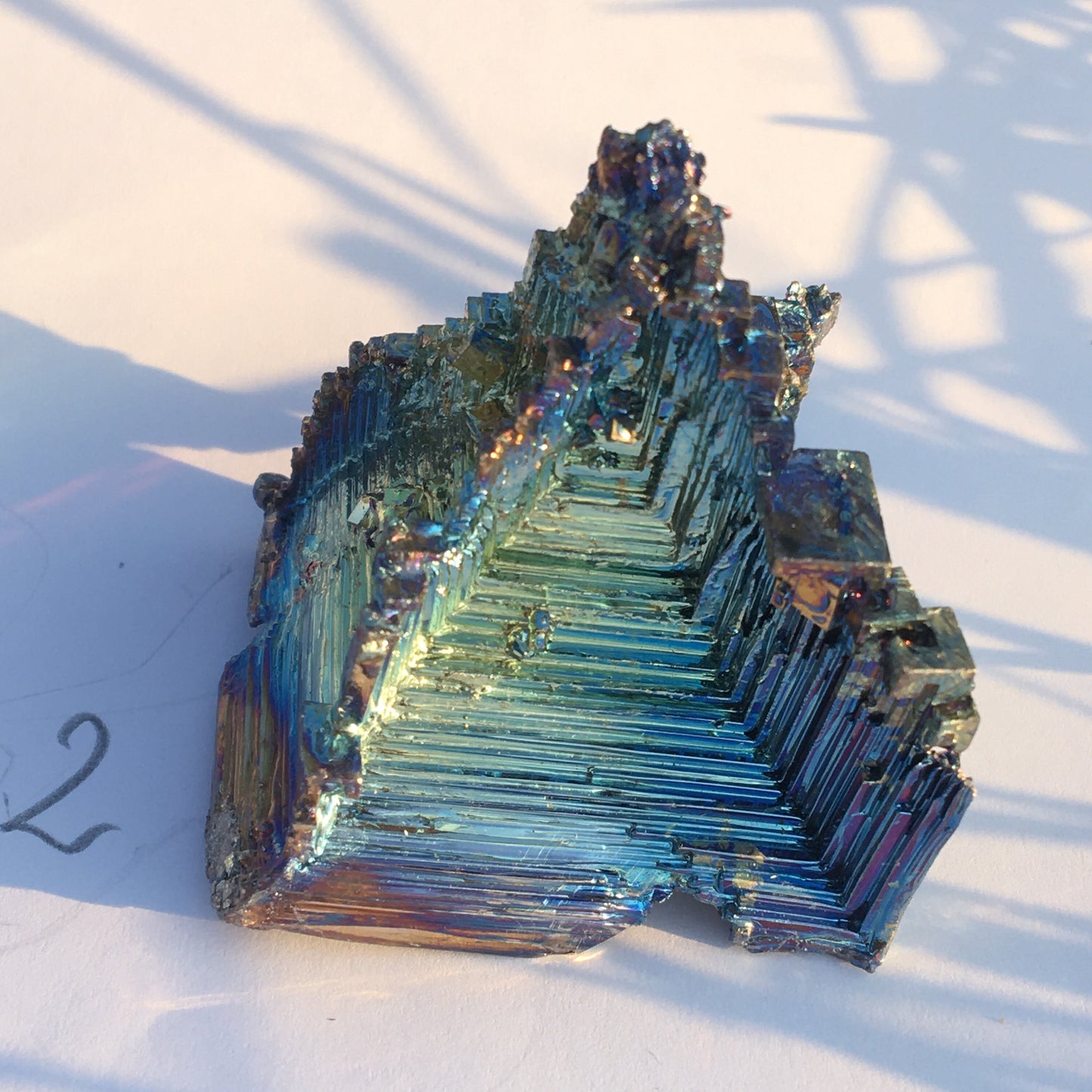 Bismuth, spécimens au choix de 42mm x 40 x 40 - 65 grammes environ ! Parfait pour collection, exposition...