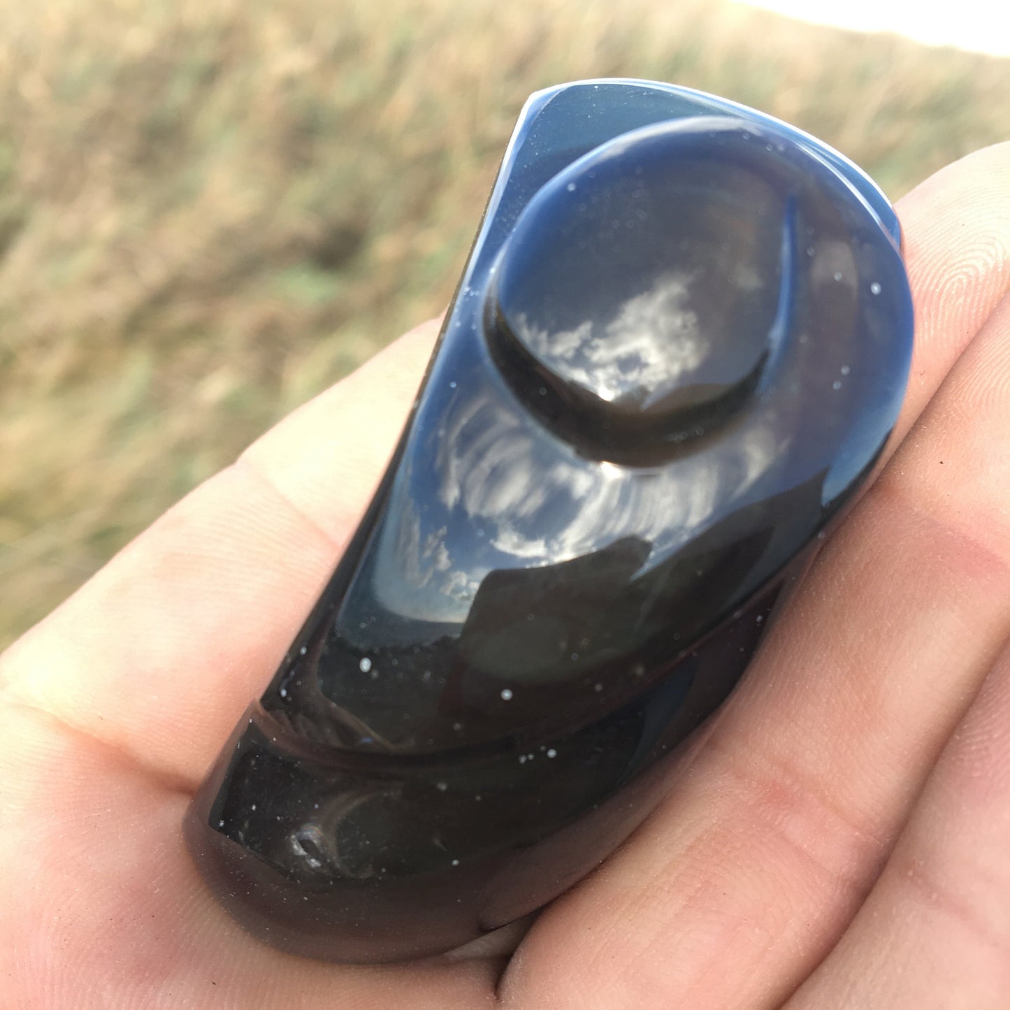 Obsidienne Doré - Pièce taillée de 50x40x25mm - 40 grammes !