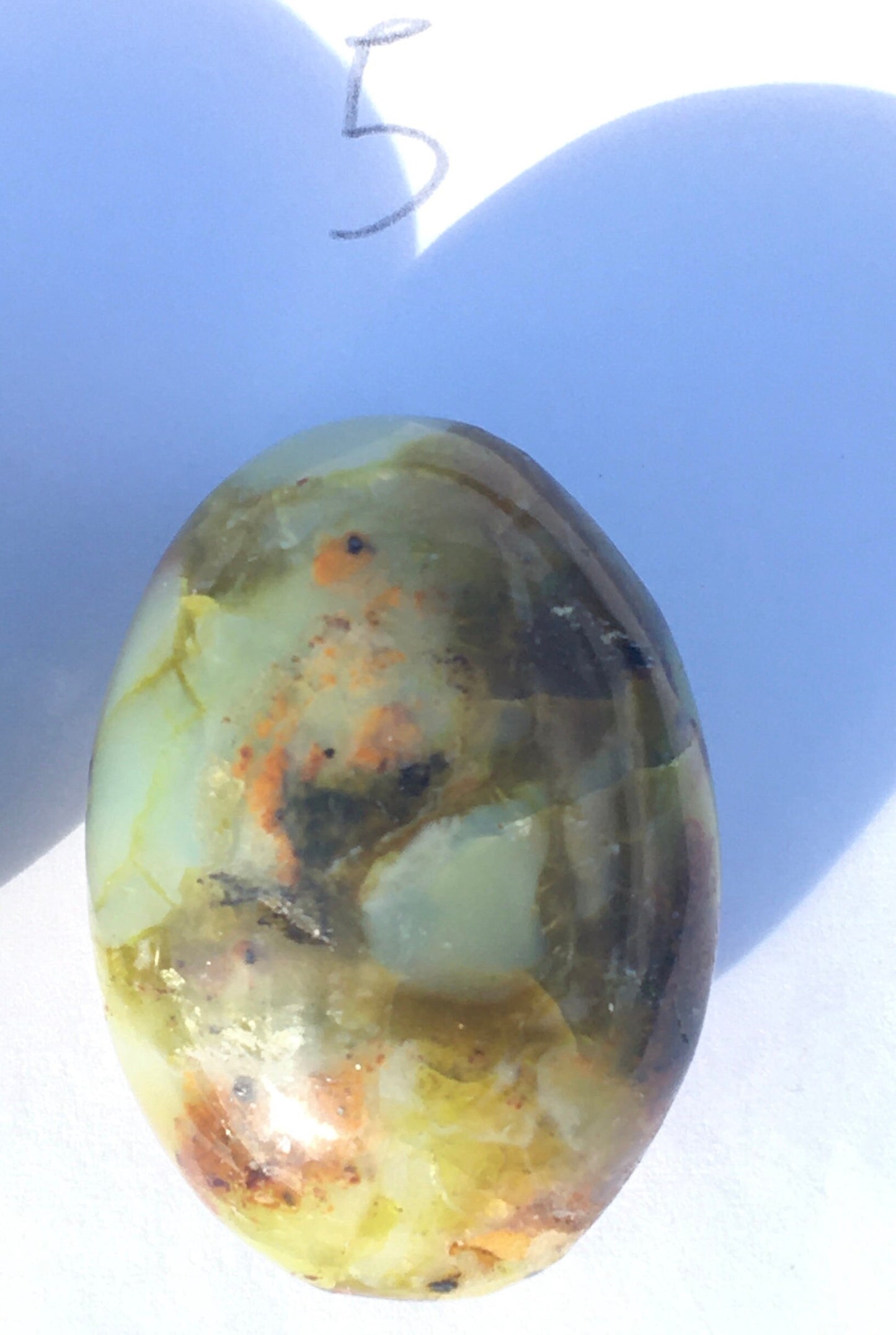 Opale verte du Pérou - Sélection de magnifiques galets très bien formés, pièces au choix !