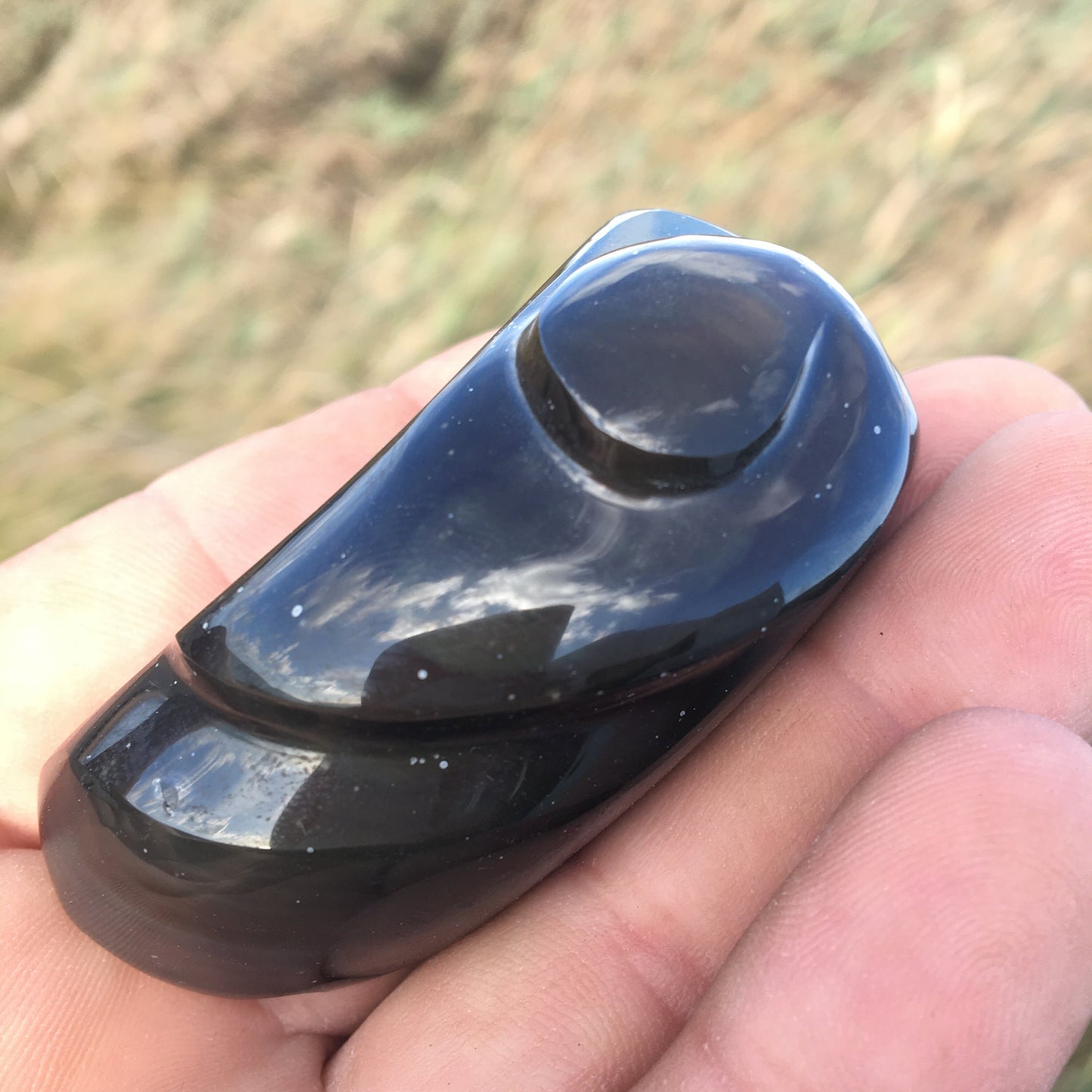 Obsidienne Doré - Pièce taillée de 50x40x25mm - 40 grammes !
