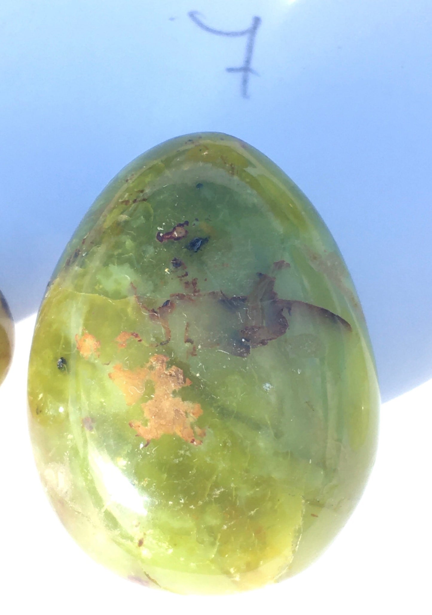 Opale verte du Pérou - Sélection de magnifiques galets très bien formés, pièces au choix !