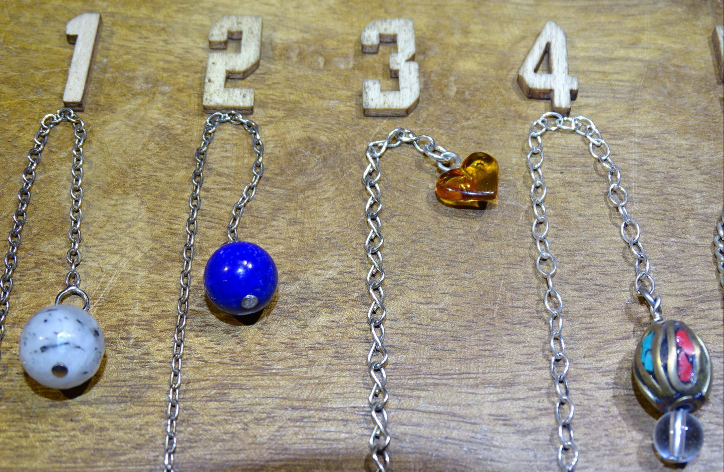 Création 'fait main' 100% Gem et Zen, chaînette seule pour pendule, pour remplacer la chaînette d'origine ou pour créer des pendules selon vos souhaits !