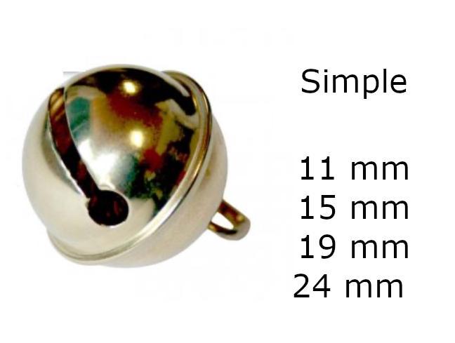 Metal bells and small bells in different styles: medieval, modern, classical... Several sizes to choose from, perfect for creating or restoring instruments and dance outfits! Size: from 11 to 38 millimeters!