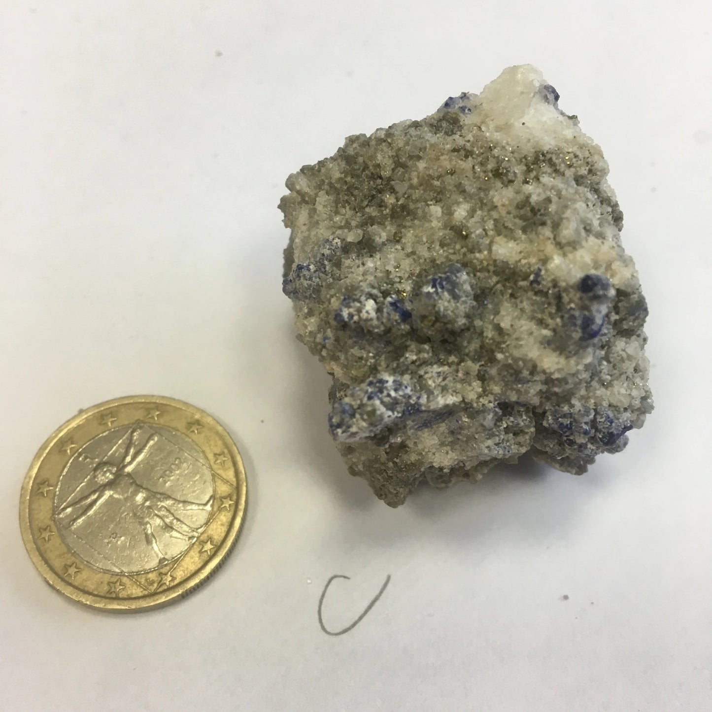 Jaspe K2 - Spécimens bruts de 24 à 40 grammes ! Superbes cristaux d'Azurite dans du granit !