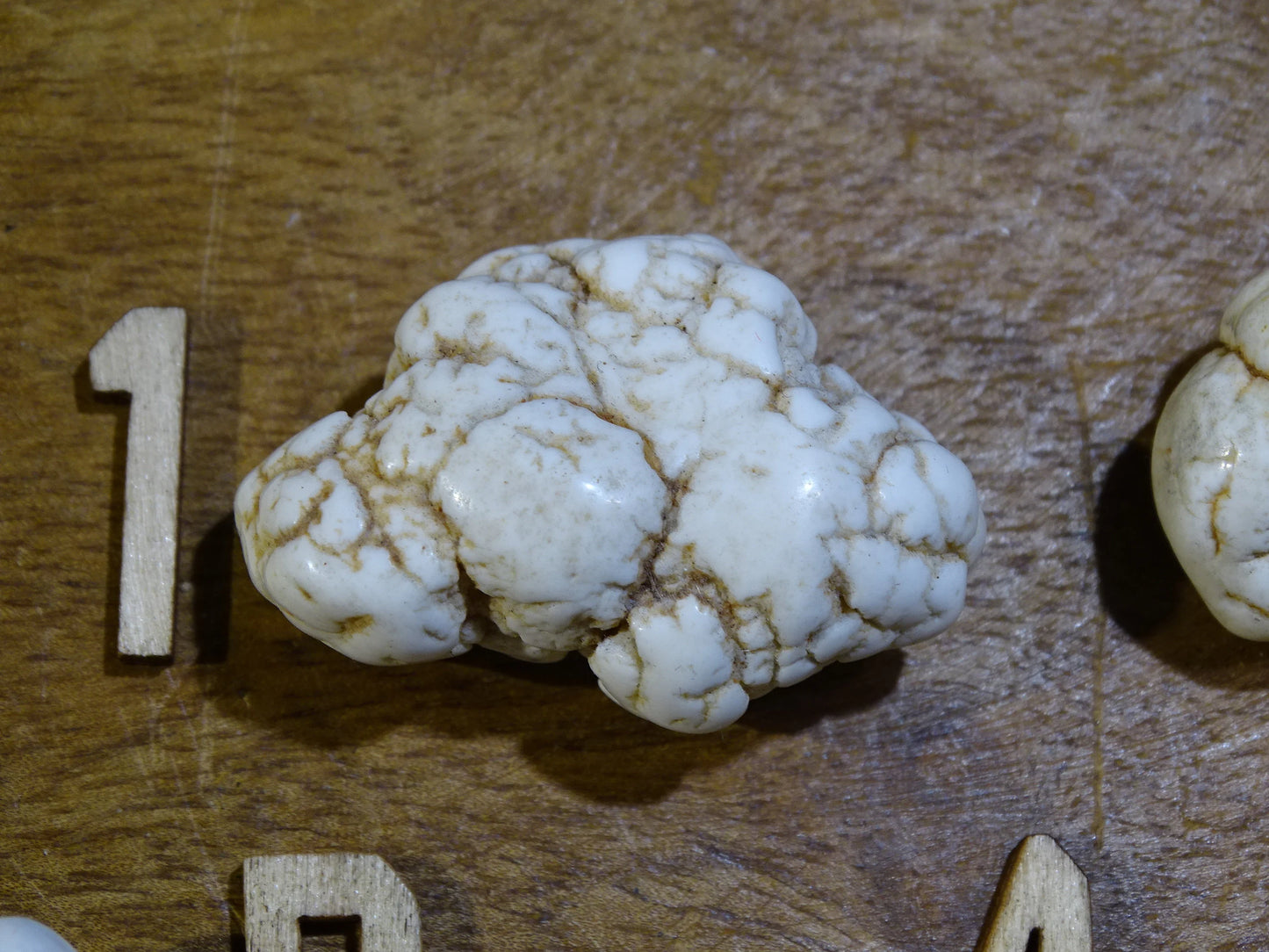 Howlite blanche - Spécimens bruts au choix de 30 à 20 x 15mm - 10 à 15 grammes !
