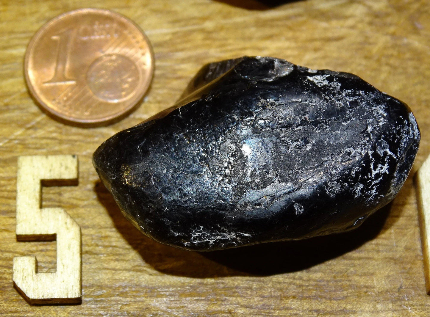 Obsidienne larme d'Apache - Pierres roulées de 15x15mm à 25x25 - 8 à 15 grammes !