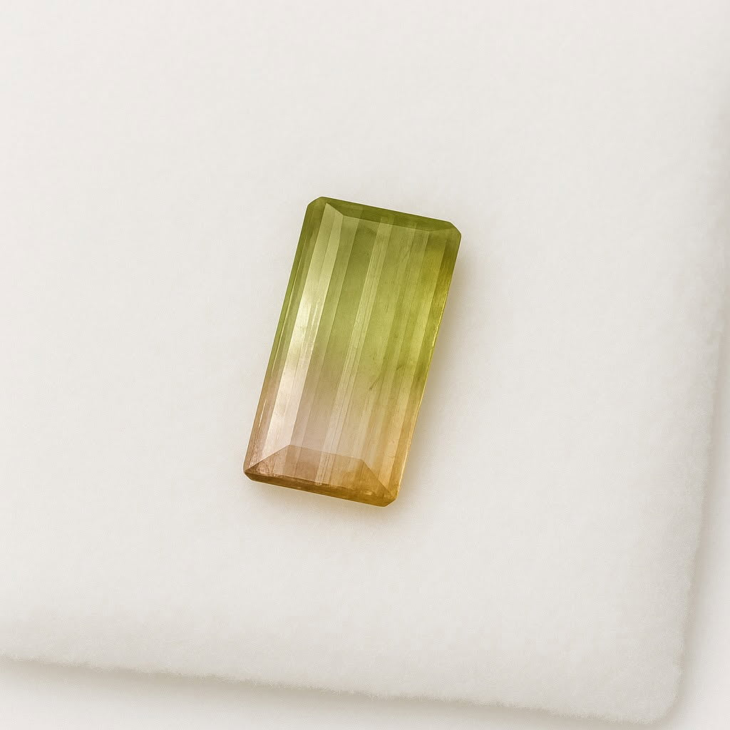 Tourmaline melon d'eau/ pastèque, 3 pierres fines au choix ou en lot de 7mm x 4 x 3 environ - 0,80 carat environ. Parfait en bijouterie, collection ,exposition...