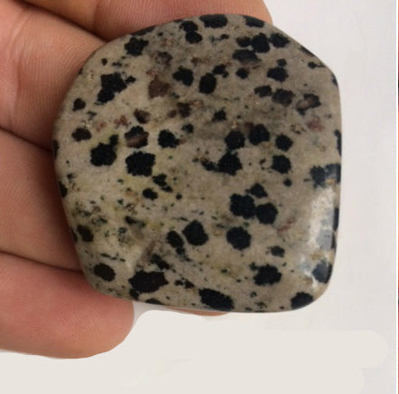 Jaspe Dalmatien - Spécimen brut de 40 x 40 x 15mm - 24 grammes ! Très joli pierre à exposer !