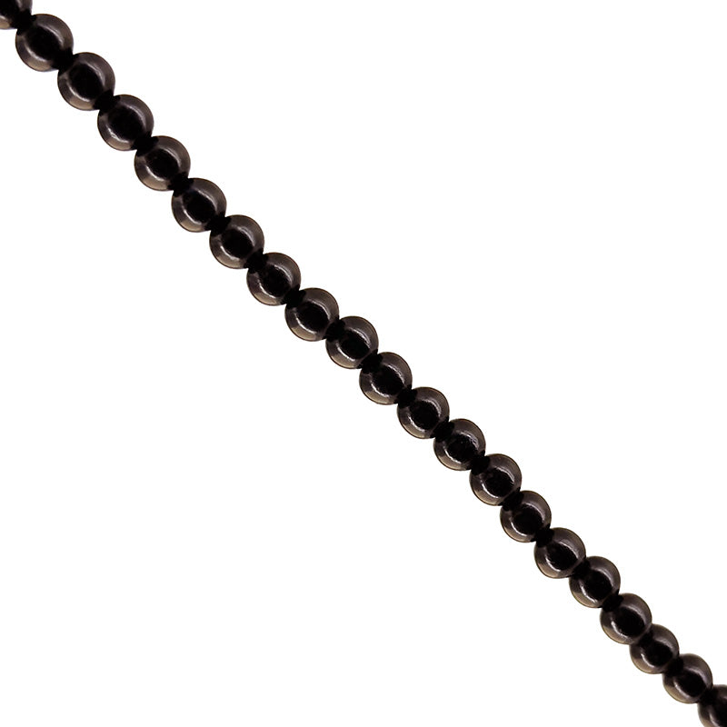Bois d'ébène (bois), en fil de perle de 6mm, bracelet de 17 à 21cm, collier de 42cm et sautoir de 60cm. Perles rondes, finition naturelle, magnifique !