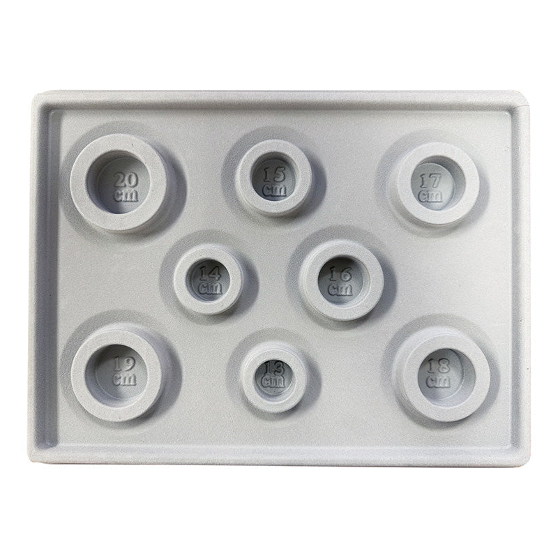 Plateau de fabrication de bracelets, pratique pour créer de magnifiques bracelets. Il vous permet de disposer préalablem ent vos perles dans l'ordre souhaité avant de les enfiler sur un fil !