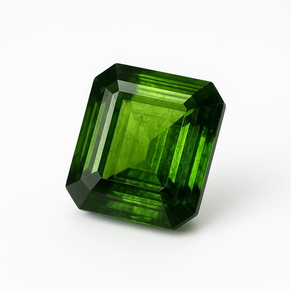 Tourmaline verte/ Verdelite naturelle - Superbe pierre fine taillée de 1.57 carat. Parfait en collection, bijouterie, exposition...