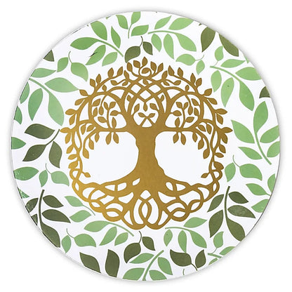Sélection de dessous de verres, ensemble de 6 pièces avec de jolis motifs : Bouddha, éléphant, fleur de vie, mandala... 9 modèles aux choix, parfait !