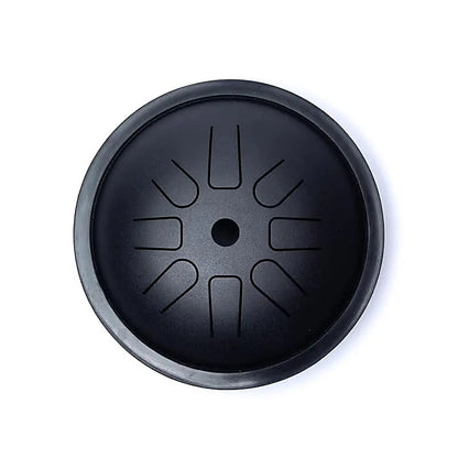 Handpan/ tambour percussion de voyage,  8 notes en D/ Ré majeure, 26 cm - 630 grammes. Fabriqué en acier de haute qualité !