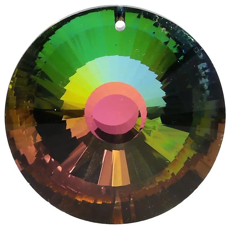 Cristaux Feng Shui, de 4,5 cm, apportent la lumière et la vie dans votre maison! L'arc en ciel sera multiplier par les nombreuses surfaces, dans les couleurs de l’arc en ciel, projetées et dansant dans toute la pièce !