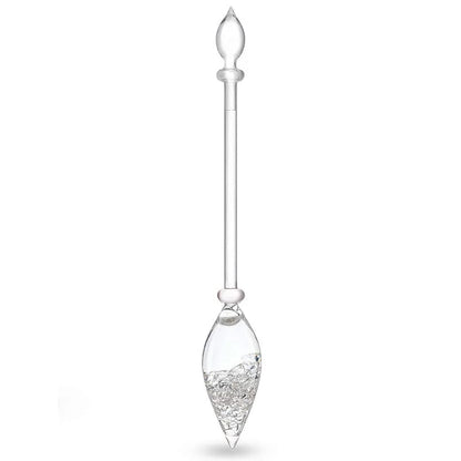 1.3-liter 'Era' bottle/decanter, for a new era in the preparation of "gem water." Glass without heavy metals! Sold with or without minerals! 3 gem sticks to choose from: Diamond / 5 elements / Well-being!