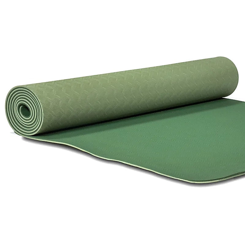 Tapis de yoga TPE de 61x183x0.5 cm - 950 grammes Qualité extrêmement durable, flexible et léger. Structure cellulaire dense ultra-hygiénique avec excellente adhérence. Convient aux formes de yoga d'intensité légère à moyenne, comme le Hatha et Yin Yoga !