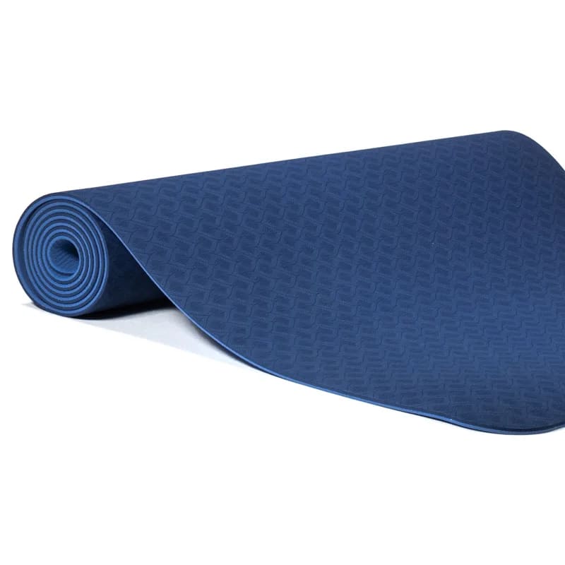 Tapis de yoga TPE de 61x183x0.5 cm - 950 grammes Qualité extrêmement durable, flexible et léger. Structure cellulaire dense ultra-hygiénique avec excellente adhérence. Convient aux formes de yoga d'intensité légère à moyenne, comme le Hatha et Yin Yoga !