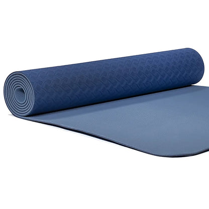 Tapis de yoga TPE de 61x183x0.5 cm - 950 grammes Qualité extrêmement durable, flexible et léger. Structure cellulaire dense ultra-hygiénique avec excellente adhérence. Convient aux formes de yoga d'intensité légère à moyenne, comme le Hatha et Yin Yoga !