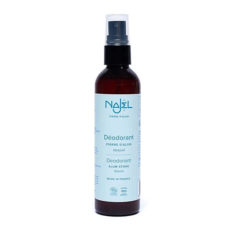 Alum stone (potassium alum), in 100-gram blocks or 155-gram sprays. Natural deodorant, to effectively combat unwanted body odor. Hypoallergenic, can be used daily, perfect as an aftershave!