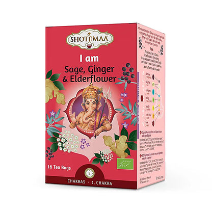 Organic infusion and tea from 'Shoti Maa', Ayurvedic tea with spices. 7 flavors to choose from, 32 grams / 16 tea bags per box. Proven quality! 