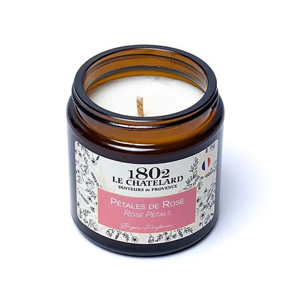Bougie de chez 'Le Chatelard' fait en France.  7x6.5 cm - ± 20 à 25H de combustion - 80 grammes ! Haute qualité, 6 parfums au choix !