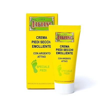 A selection from 'Tabiano': shampoo, gel, cream, and more, ranging from 75 to 250 milliliters. These products are particularly suited to all skin problems (face, feet, and legs) thanks to their composition with Bio-Sulfur!