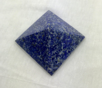 Pyramides en Lapis lazuli de 4 à 5 centimètres, modèles au choix, la pierre des Pharaons !