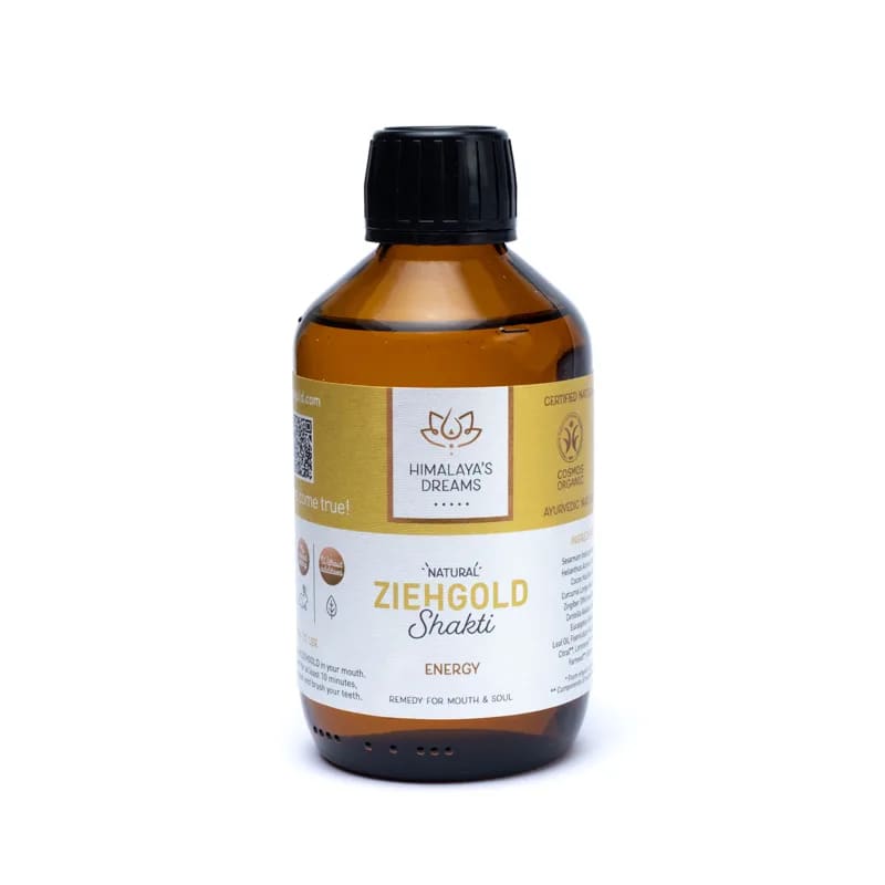 Sélection de 2 huiles Ayurvédique de chez 'Himalaya's Dreams' : Ziehgold 'Shakti' est tonifiante et régénérante et Ziehgold 'Santulan', apaise et renforce spécifiquement les gencives et la muqueuse buccale ! Très efficasse !