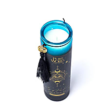 Bougies 'd'intentions' aux huiles essentielles et avec *** pierres précieuses *** de chez 'Song of India'. 20 ou 80H de combustion ! Lorsque la bougie brûle, les pierres précieuses coulent avec la cire, une fois terminée, vous conserver les pierres !