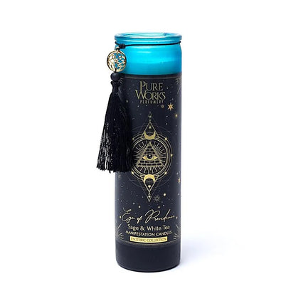 Bougies 'd'intentions' aux huiles essentielles et avec *** pierres précieuses *** de chez 'Song of India'. 20 ou 80H de combustion ! Lorsque la bougie brûle, les pierres précieuses coulent avec la cire, une fois terminée, vous conserver les pierres !