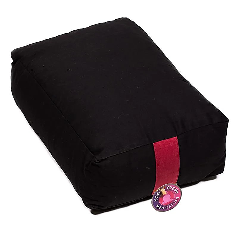 Sélection de coussins de Méditation ou de Yoga, en coton biologique (OCS). 38 centimètres de diamètre x 28 x 13 centimètres de hauteur - 2770 grammes. De chez Yogi & Yogini, fait en Inde !