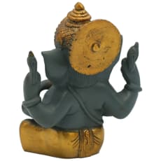 Sélection de Ganesh en métal (laiton), de 5 à 20 centimètres de haut. 2 Modèles avec de vraies pierres sertis. Parfait dans une salle de Méditation, Autel, Collection, Exposition...!
