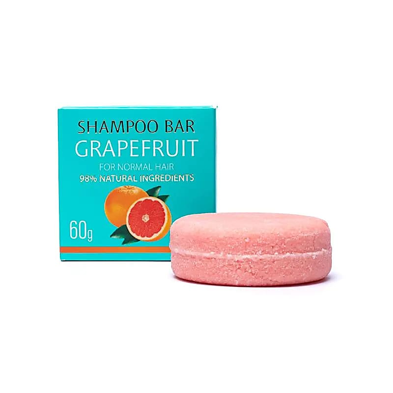 Solid shampoo bar from 'Saules Riga', made in Japan, 'Vegan' quality. 60-gram block! An excellent solid product that's eco-friendly, zero waste, and economical, lasts twice as long - perfect!