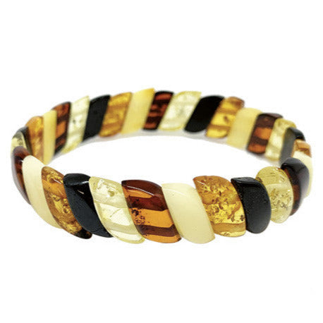 Amber, 13-millimeter bead bracelet, 18 centimeters long. High-strength elastic thread, very beautifully crafted!