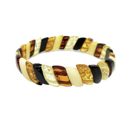 Amber, 13-millimeter bead bracelet, 18 centimeters long. High-strength elastic thread, very beautifully crafted!