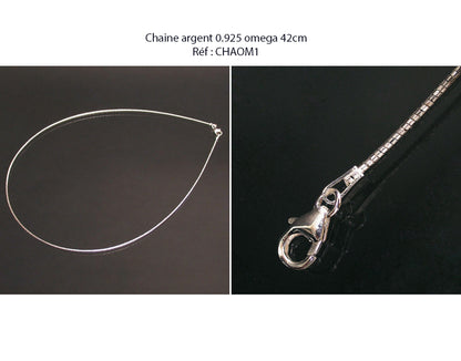 Sélection de chaînettes de 43 à 65 centimètres en Argent 0.925. 10 modèles au choix ! Parfait pour vos pendentifs prféférés !