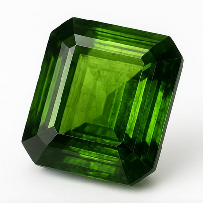 Tourmaline verte/ Verdelite naturelle - Superbe pierre fine taillée de 1.57 carat. Parfait en collection, bijouterie, exposition...
