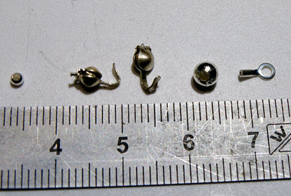 Les principaux apprêts en Argent 0,925 pour vos créations et réparations ! Fermoirs, anneaux, perles, tiges, bélières, boucles d'oreilles... Très bonne qualité !