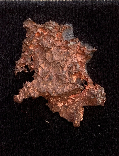 Cuivre natif, spécimen brut naturel de 22mm x18 x 9 - 6 grammes. Parfait pour collection, exposition...