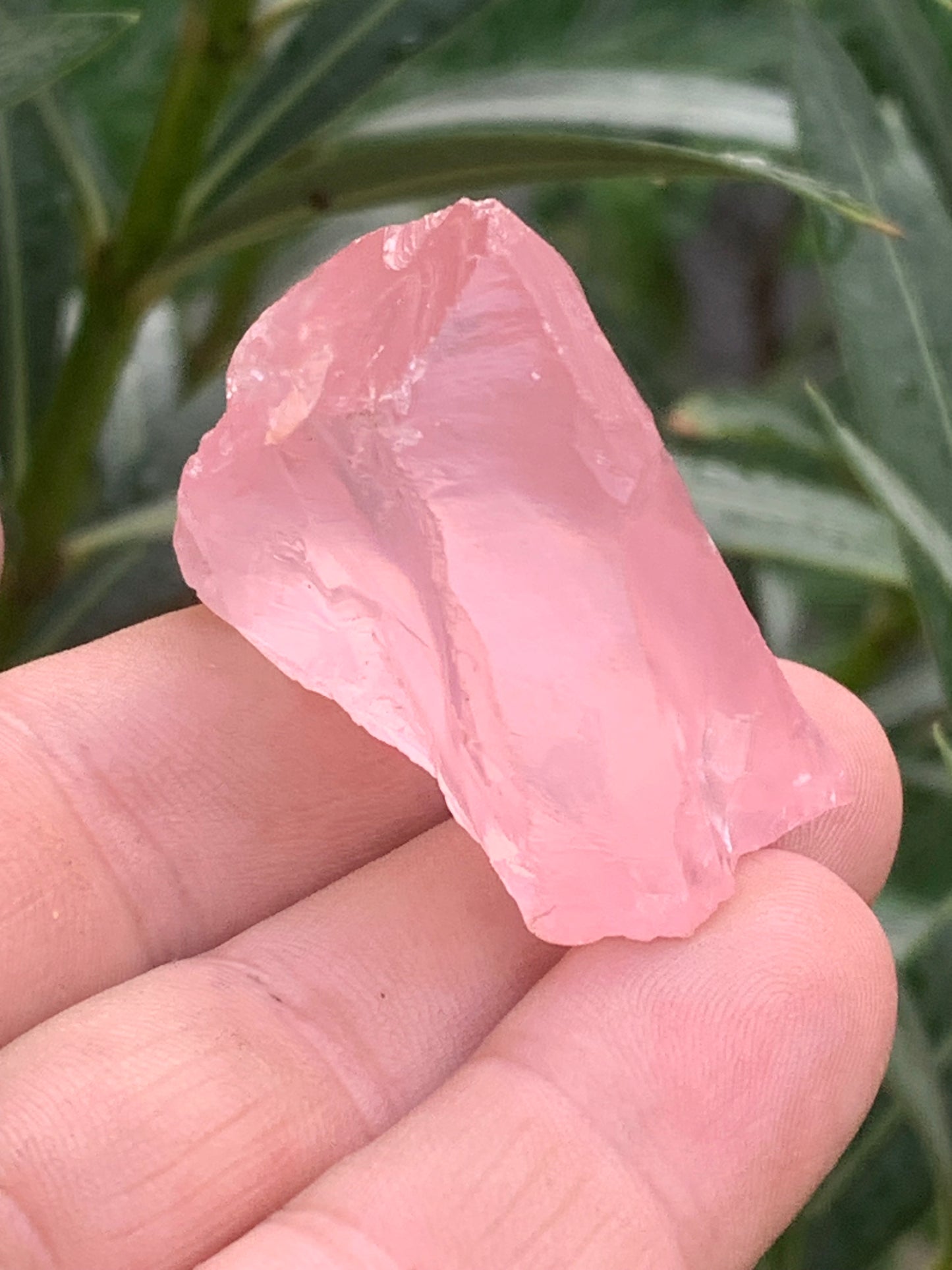 Quartz rose qualité 'gemme' (rare) de 44 x30 x27 millimètres - 35,2 grammes. Superbe qualité, parfait pour vos collections, expositions...