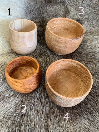 Glass/Tumbler/Cup/Bowl or Mug, made of wood with or without rune engraving, 4 models to choose from. Handmade in France (19), very good quality, magnificent pieces!