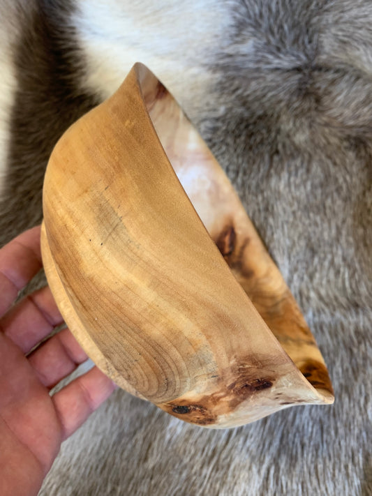 Pot ou cache/ pot avec ou sans gravure de Runes, 170 mm de diamètre x 90 de haut - 100 grammes. Fait main en France (19), très belle qualité, magnifique pièce !
