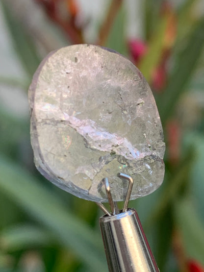 Tourmaline elbaïte de 20mm x 16 x 5 - 2,2 grammes/ 11 carats. Superbe pièce naturelle !