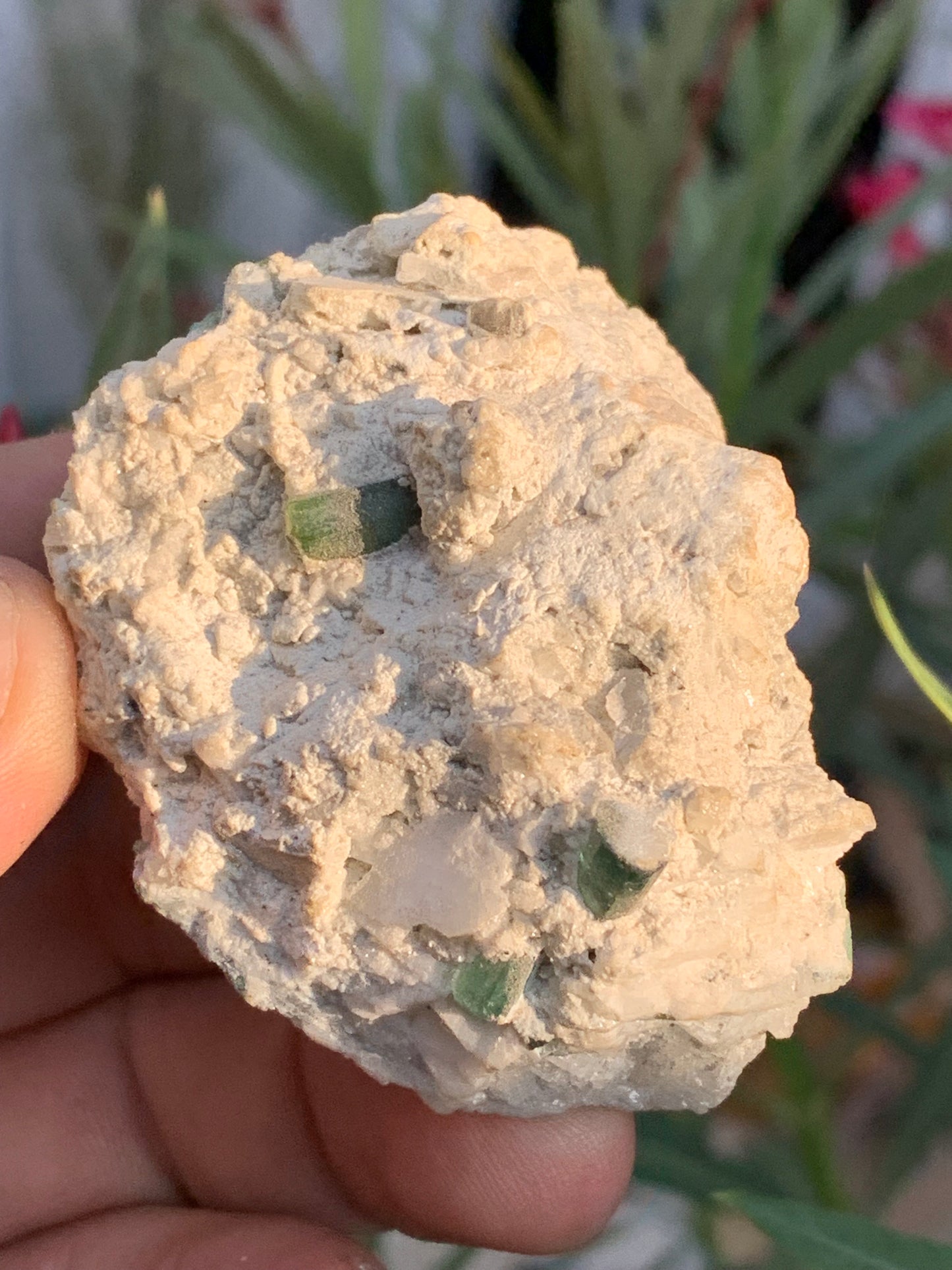 Tourmaline verte/ Verdélite, spécimen naturel de 65 x 45 x 39 mm - 110,7 grammes !