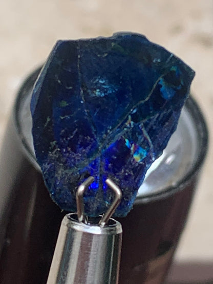 Tourmaline/ Indicolite, de 14mm x11 x 3 environ - 4,5 carats. Parfait en bijouterie, collection ,exposition...