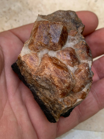 Andalousite/ Chiastolite, 5 pièces au choix dont 4 sciés avec une croix naturelle ! Protection, ancrage, transmutation, harmonie et plus encore !