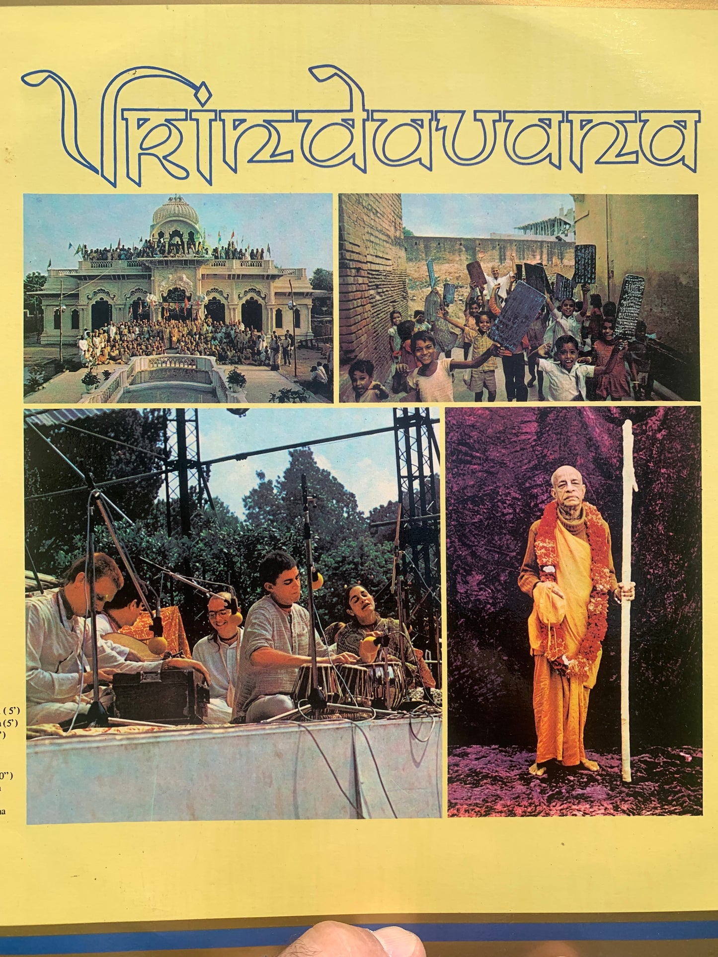 Format 'disque vynile' ou clé Usb. Artiste : Vrindavana - Label : Productions Parampara. Chant religieux Hindouiste !