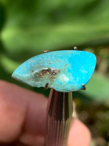 Turquoise, 20mm cabochon x10 x3 - 3 carats. Perfect for jewelry, collections, exhibitions...